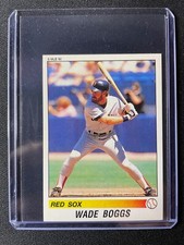 1990 Panini Stickers Wade Boggs #19 Red Sox!!!