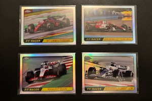 2022 Topps Chrome F1 Racer X4