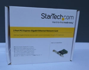 startech com Carte réseau 2 ports ST1000SPEXD4 - Foto 1 di 8
