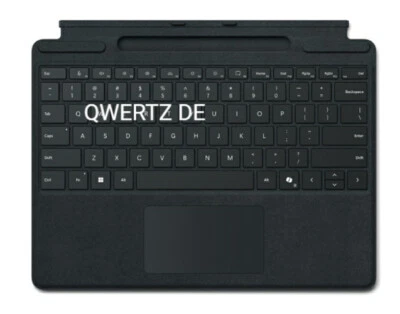 MICROSOFT Surface Pro Keyboard QWERTZ mit Copilot-Taste Schwarz Pro X,8,9,11,12 - Bild 1 von 4