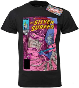 Marvel Silver Surfer No. 1 Camiseta Cubierta Oficial de Cómic Arte Galactus Nueva S-2XL - Imagen 1 de 25