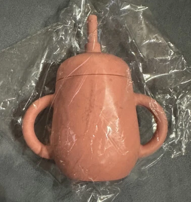 Xícara de treinamento e canudo de silicone para crianças | 6 meses+ - Imagem 1 de 2