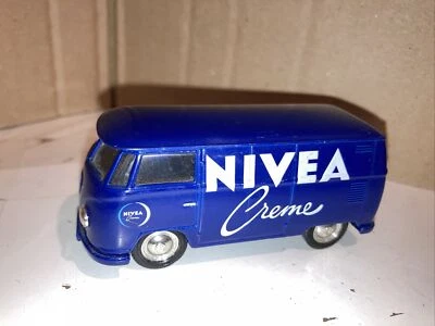 Furgone Corgi Van Nivea Vw Volkswagen Transporter Furgoncino Pubblicitario Car - Immagine 1 di 4