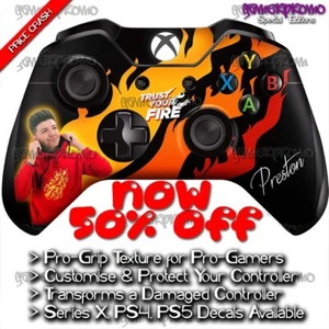 Preston Youtuber Controller Decal - Xbox One - You Tube Gamer Decal - Picture 1 of 2
