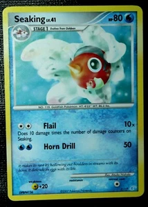 Seaking 7/12 Manaphy Trainer Kit 2007 Pokémon Card In Penny Sleeve - Picture 1 of 4