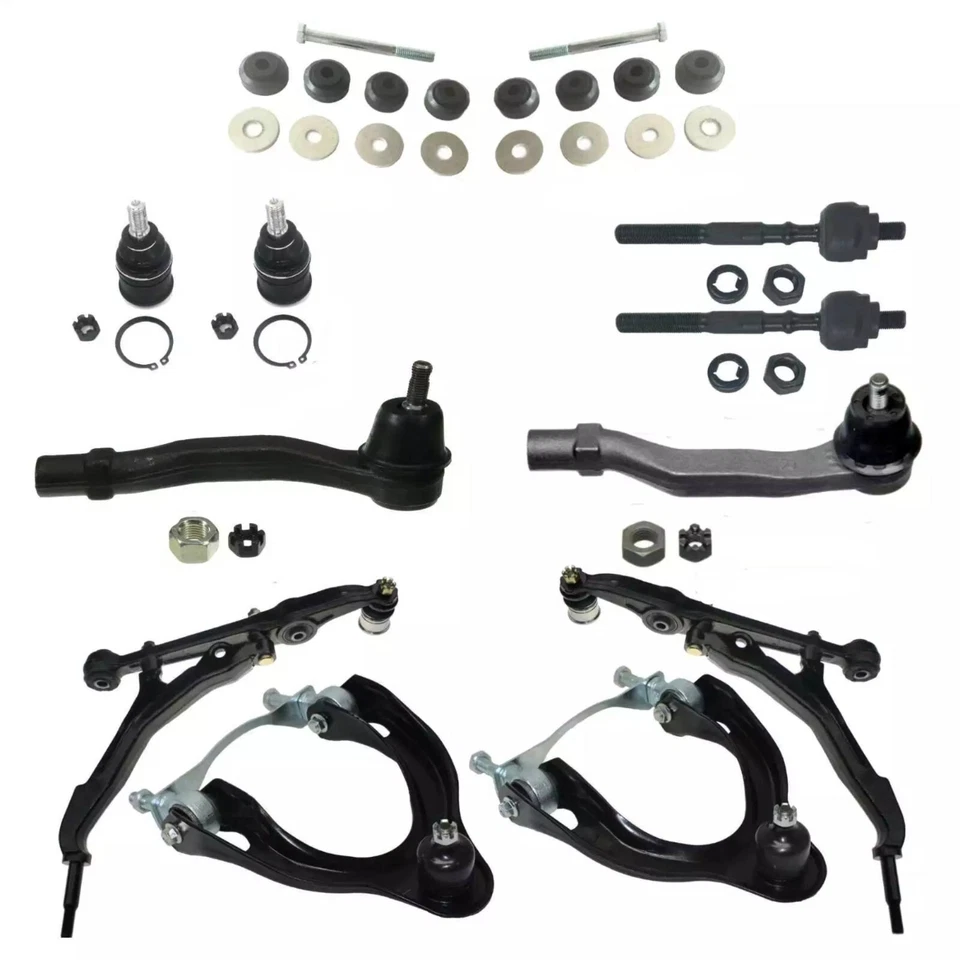 4 brazos de control 4 extremos de varilla de amarre 2 balanceo 2 rótulas Acura Integra 94-01 Foto 1 de 1