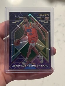 2021-22 Recon JEREMIAH ROBINSON-EARL ROOKIE OKC Thunder /5 RC SSP 🔥🔥