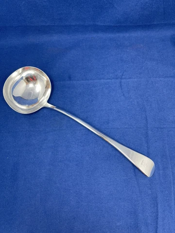 ANTIQUE STERLING SOUP LADLE LONDON 1808 Cover