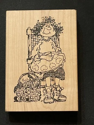 Cesta de costura bordada My Ladies de Judith Kleinschmidt S-20 Foto 1 de 4