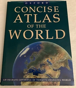 Concise Atlas of the World (1995, Hardcover) 2nd Edition Excellent Condition - Imagen 1 de 13