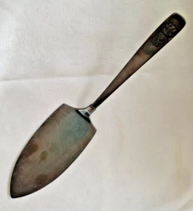 KUCHENSCHAUFEL, TORTENHEBER versilbert, HANSEAT 100 Bremer Wappen - Bild 1 von 5