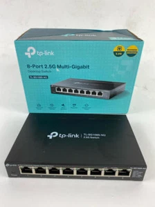 TP-Link TL-SG108S-M2 8-Port Multi-Gigabit 2.5G Ethernet Switch (READ-NP) - Photo 1/7