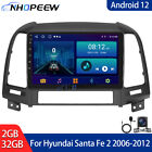 32G For Hyundai Santa Fe 2 2006-2012 Android 12 Car Stereo Radio GPS Navi Player