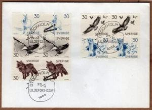 Sweden 1968 birds - animals FDC - Picture 1 of 1