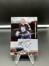 Martin St-Louis ITG First Auto Card In The Game Signature Series 2002-03 PWE