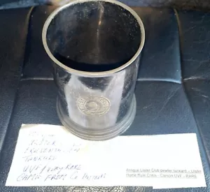 UVF Ulster Club Presentation Pewter Tankard Dates From 1912-14 - Carson UVF - Picture 1 of 7