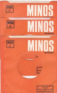MINOS X3 -COMPANY RECORDS SLEEVES-GREEK - ORIGINAL EX / NM- - Picture 1 of 2