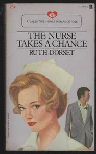 Nurse Takes a Chance Ruth Dorset 1970 Valentine Nurse Vintage Paperback Romance - Picture 1 of 1