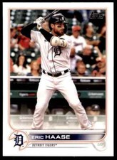 2022 TOPPS ERIC HAASE DETROIT TIGERS #488