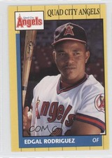 1990 Grand Slam Quad City Angels Edgal Rodriguez #28
