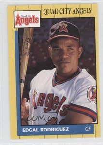 1990 Grand Slam Quad City Angels Edgal Rodriguez #28