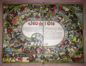 ENFANTINA - JEU DE L'OIE ANCIEN ed GB & Cie NK ATLAS PARIS Non daté (vers 1930) - Bild 1 von 4
