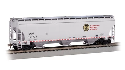 Bachmann HO Scale 70633 & 70637 CP/SOO Trinity 5161 3 Bay Hopper Cars 2Pk NEW - Image 1 of 2
