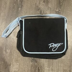 Roxy Messenger Bag- shoulder/cross body black blue