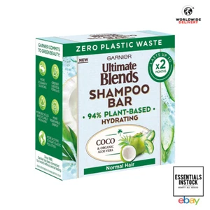 Garnier Ultimate Blends Coconut Hydrating Shampoo Bar Aloe Vera Normal Hair 60g - Bild 1 von 5