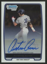 2012 BOWMAN DRAFT CHROME AUTOGRAPH AUSTIN AUNE AUTO #BCA-AAU
