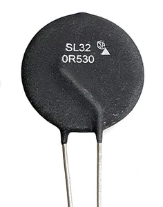SL32 0R530 Einschaltstrombegrenzer, Leistungsthermistor 0,5 Ohm 30Amp 32mm - Ref:A425 - Bild 1 von 4