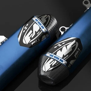 FMF Exhaust Factory 4.1 Decals (Chrome/Black) 2 PACK - Picture 1 of 2