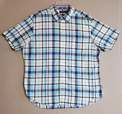 Nautica Shirt Men's XL Collared Short Sleeve Button Up Classic Fit - Image 1 of 4