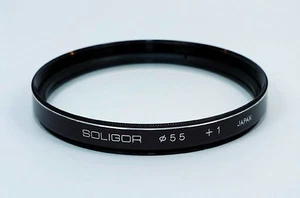Soligor 55mm +1 Close-Up Glass Filter Japan 11343 - Picture 1 of 1
