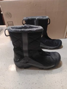 KEEN Betty Womens Size 8.5 | 39 Black Insulated Winter Snow Boots 5278 BLCK - Picture 1 of 10