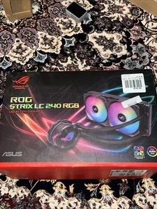 ASUS ROG Strix LC II 240 RGB CPU Liquid Cooler with Asetek Pump and Fans - Zdjęcie 1 z 1