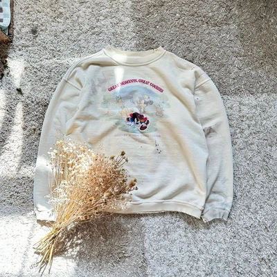 Sudadera De Colección Años 90 The Disney Store Mickey Mouse Hecha en Rusia Para Hombre Talla L Foto 1 de 4