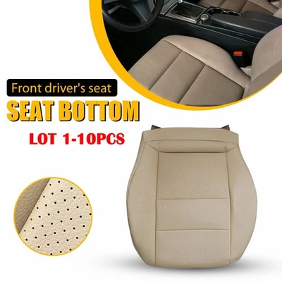 1-10 X подходит 2008-2014 Mercedes Benz C250 C300 C350 низ кожаный чехол на сиденье желтовато-коричневый W - Изображение 1 из 4