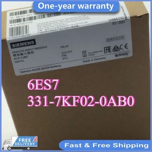 NEW 6ES7 331-7KF02-0AB0  SIEMENS 6ES7331-7KF02-0AB0 S7-300 Analog Input Module - Picture 1 of 5