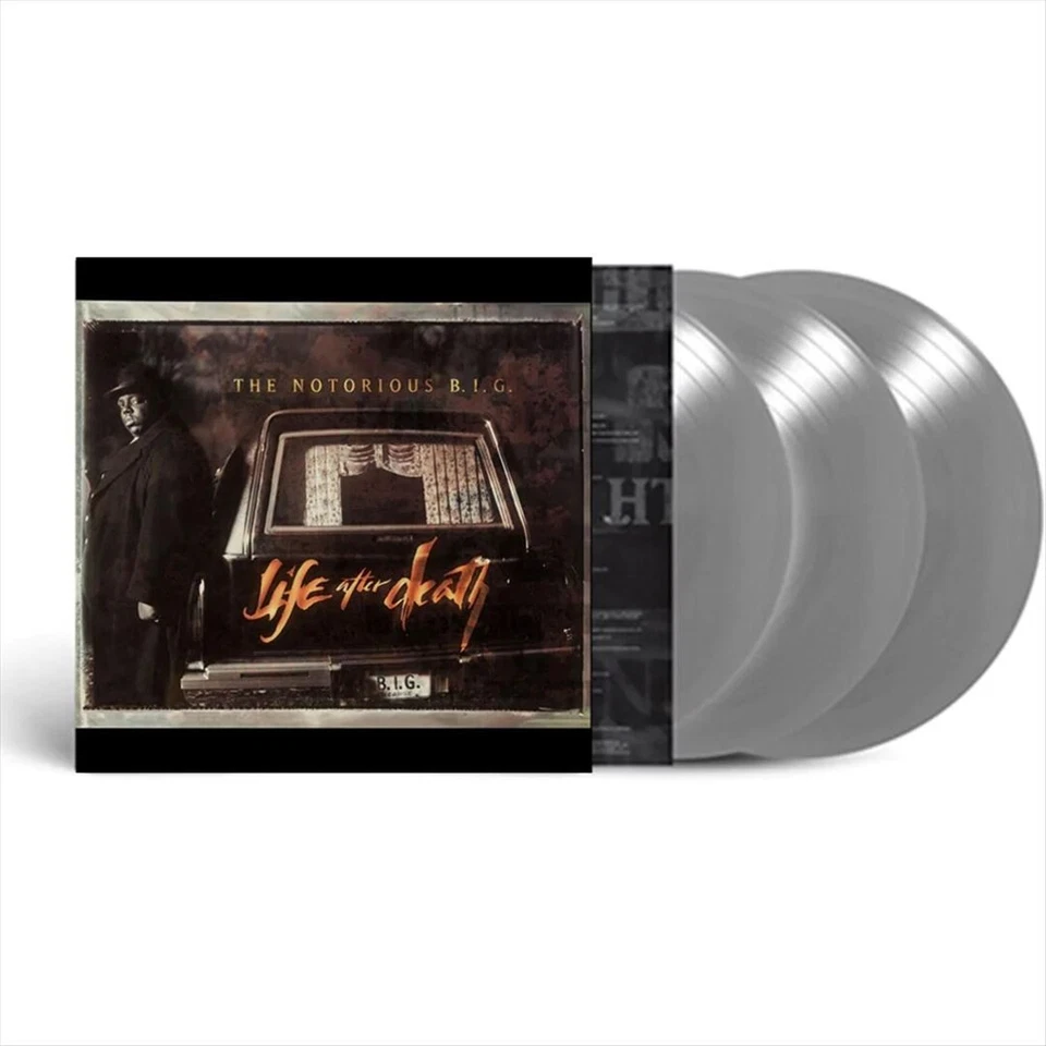 LIFE AFTER DEATH 3 LP SILVER-THE NOTORIOUS B.I.G NEW VINYL RECORD - Image 1 of 1