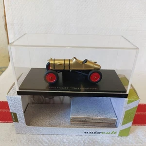 Autocult 1/43 Ford Modelo T El Ford Dorado 1911 01003 Edición Limitada 158/333 Sin usar, en caja Dorado - Imagen 1 de 19