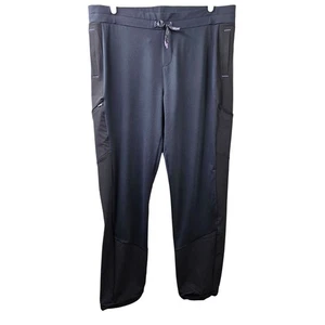 Title Nine Pants Black Blue Women Size XL Athletic Outdoor Hiking Pull On Casual - Picture 1 of 14