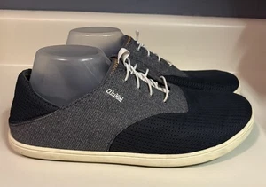 Scarpe Olukai Nohea Moku grigio scuro slip on a rete da uomo taglia 10,5 - Foto 1 di 8