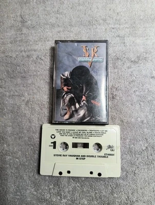  Stevie Ray Vaughan & Double Trouble - In Step  Cassette Play Tested  - Image 1 of 3