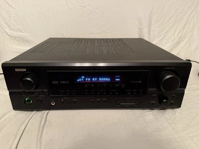 Denon AVR-1905 Surround Sound Home Theater AV Receiver Dolby Digital ProLogic - Image 1 of 4