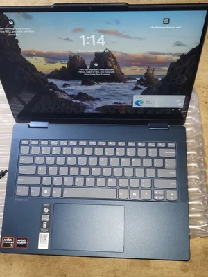 14akp10 Copilot PC Ryzen Ai 730 16gb 1tb 2n1 Touch Lenovo Good B - Image 1 of 3