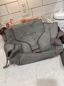 Perfect condition Liebeskind Gray snakeskin crossbody bag - Picture 1 of 16