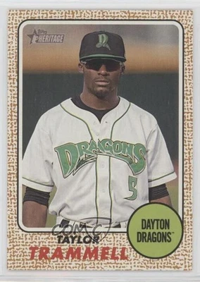 2017 Topps Heritage Minor League Edition Taylor Trammell #102 - Image 1 of 2