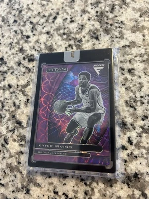 2020/21 Panini Flux Titan Purple Scope Encased Kyrie Irving /38 Nets Duke - Image 1 of 2