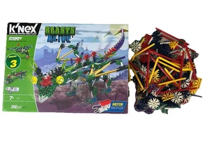 K'NEX Beasts Alive Stompz Dinosaur Building Set # 34485 Plus 200+ Extra Pieces - Picture 1 of 6